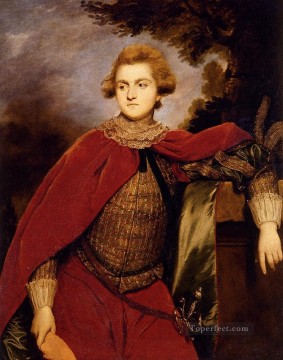 Portrait Of Lord Robert Spencer Joshua Reynolds Oil Paintings